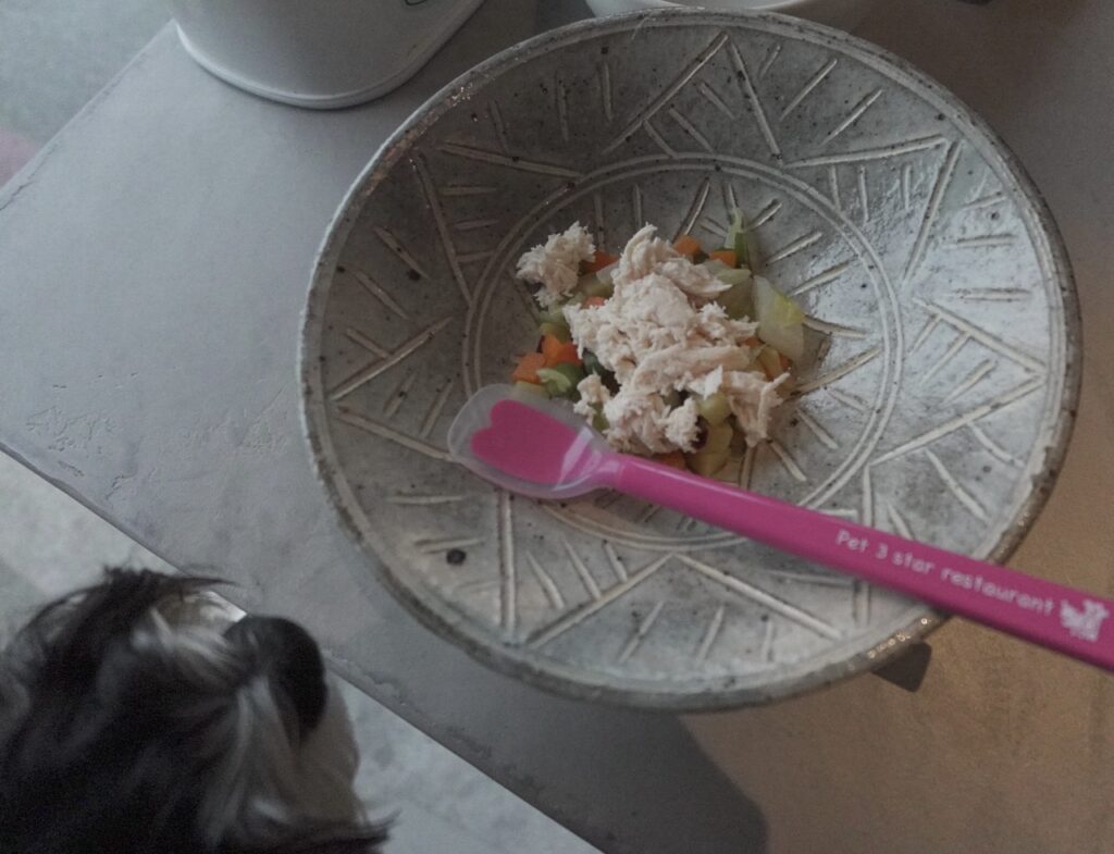 愛犬用朝食